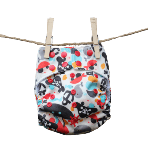 All-in-One Diaper – Snaps – Solids